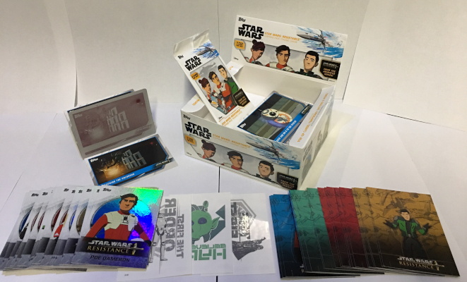 Star Wars Resistance Surprise Packs Trading Cards By Topps